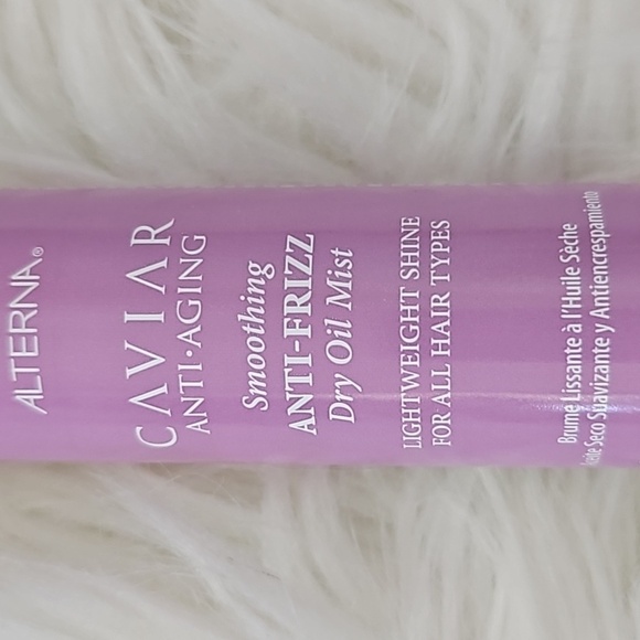 Alterna Trial Size Caviar Anti-Aging Smoothing Anti-Frizz Dry Oil Mist NIB - Picture 2 of 9